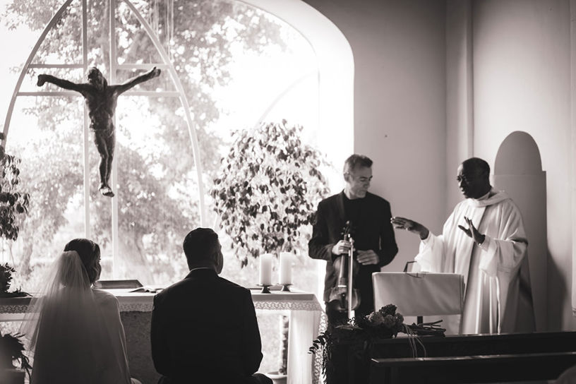 Wedding in Ravello, catholic ceremony