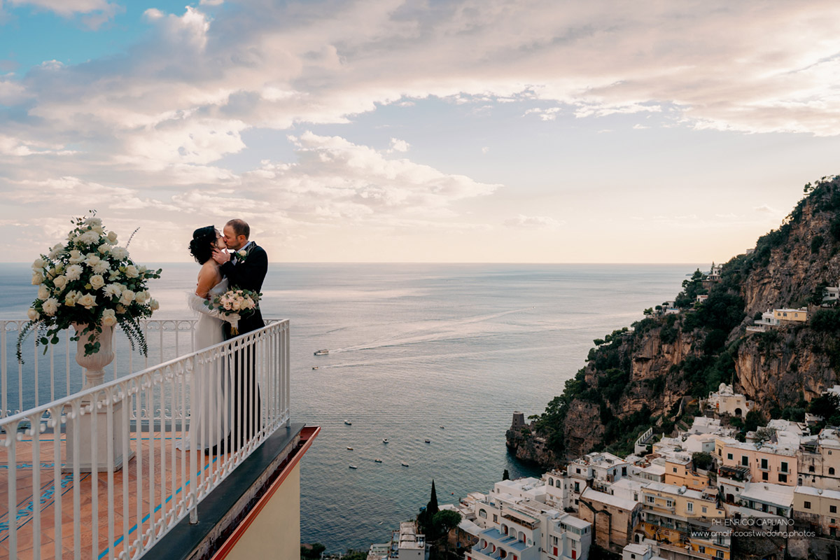 Flowers for weddings in Positano