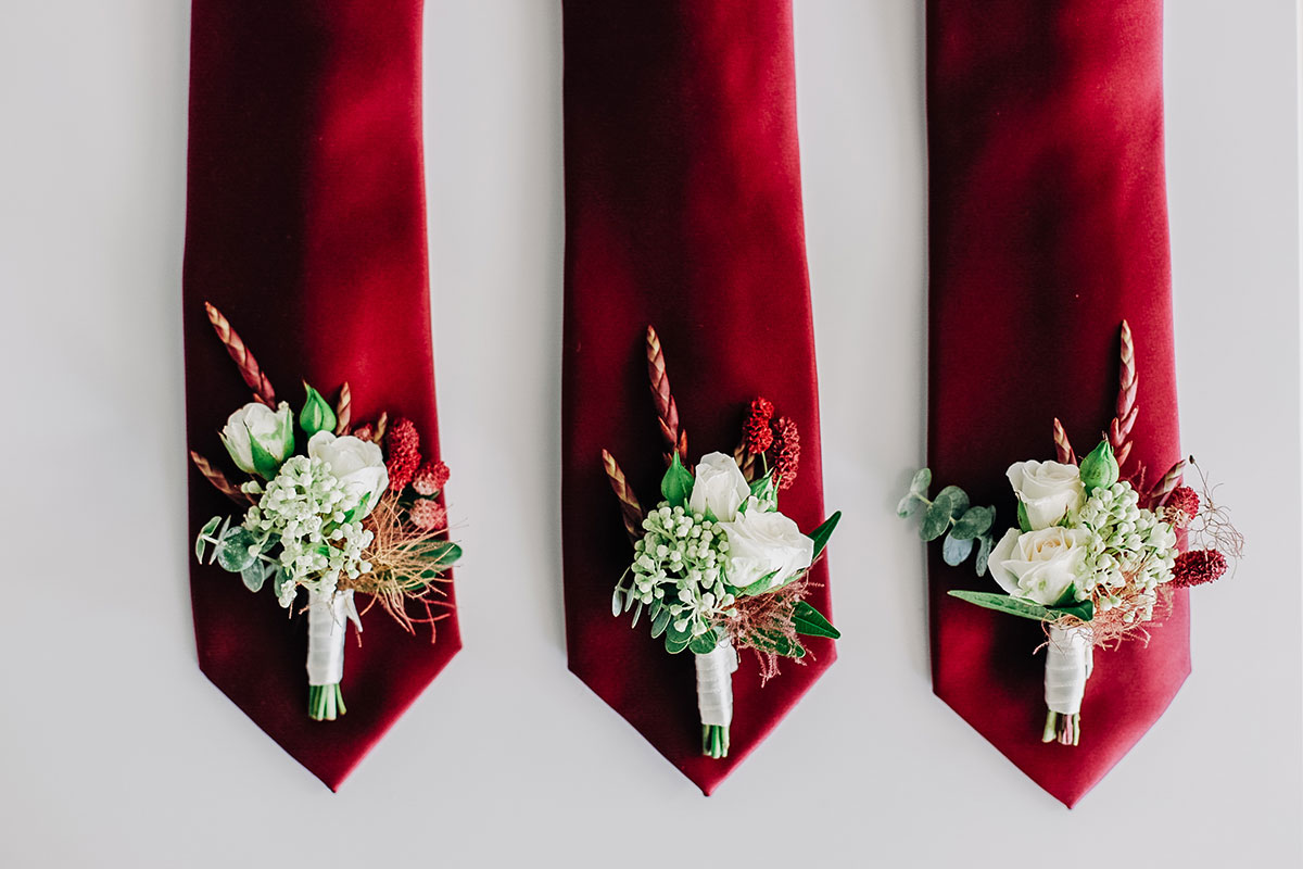 Groom's buttonholes Ravello