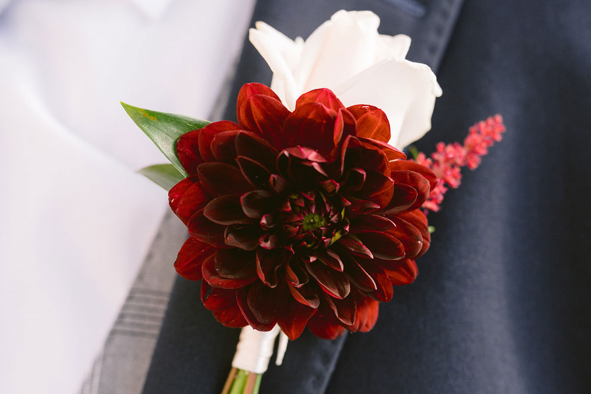 Groom's corsage Ravello