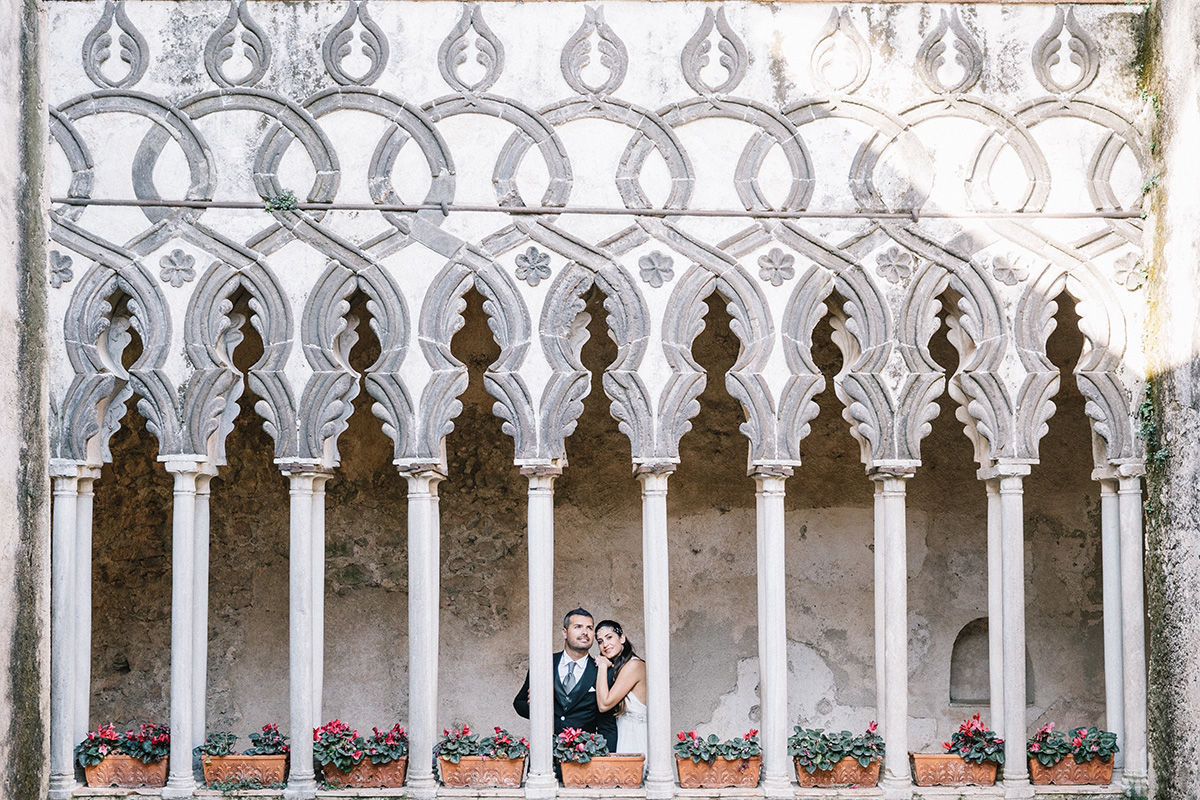 Marriage ceremony in Ravello