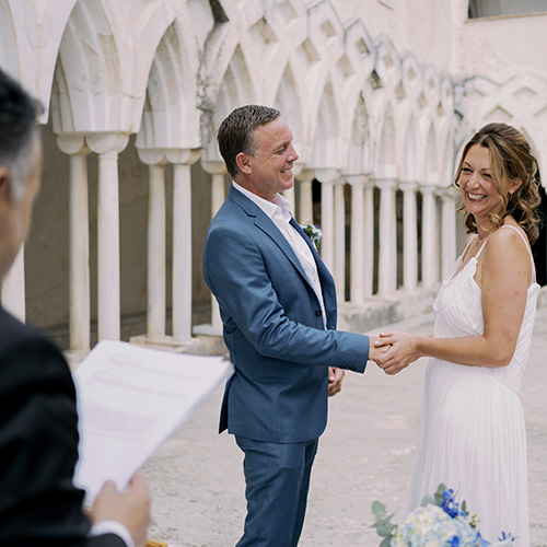 Symbolic wedding Amalfi Coast