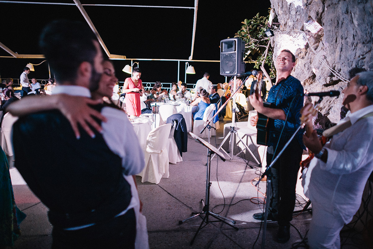 Background music for wedding Amalfi