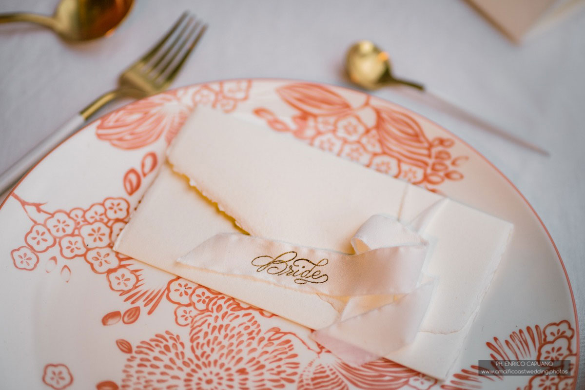 Amalfi Coast wedding programs